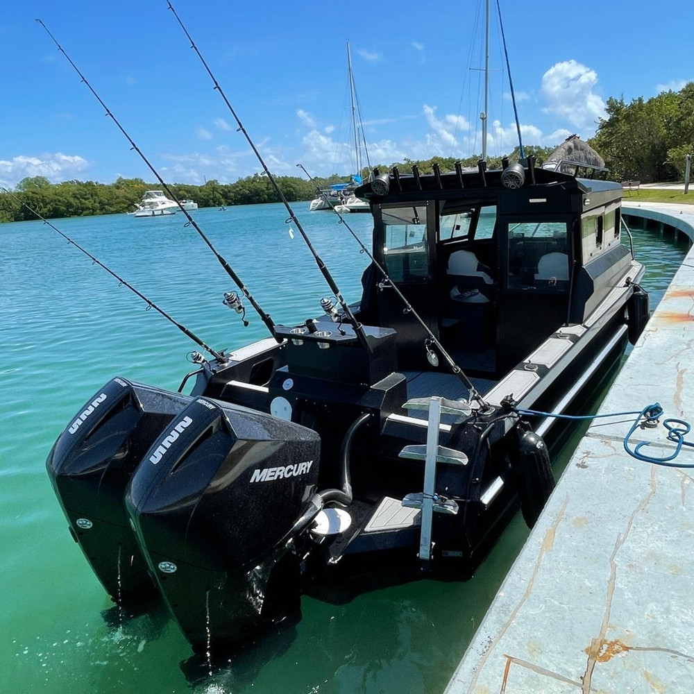 18フィートアルミ製漁船（モーターとトレーラー付き）海洋深海 - Fishing Boat Trailer のレビューと価格