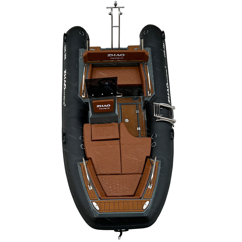 13フィートLUXリブBoat390高速アルミ船体インフレー - Fishing Boat Aluminum のレビューと価格