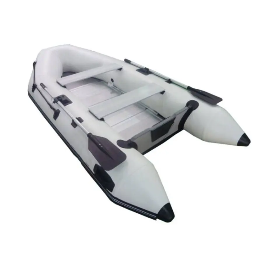 10.8フィートアルミフロアインフレータブルボート、インフレ - Fishing Boat Aluminum のレビューと価格