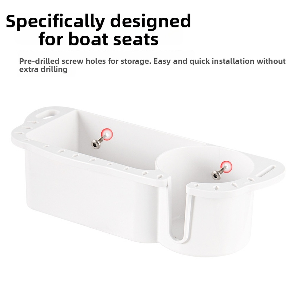 ABS 釣り用コンテナ釣具ボックス 2 列の排水穴 ボートデ - Fishing Boat Trailer のレビューと価格