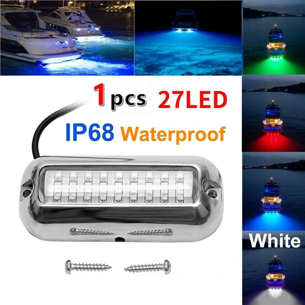 ステンレス鋼の水中ポンツーンライト,防水IP68,ヨットアク - Fishing Boat Navigation Light のレビューと価格